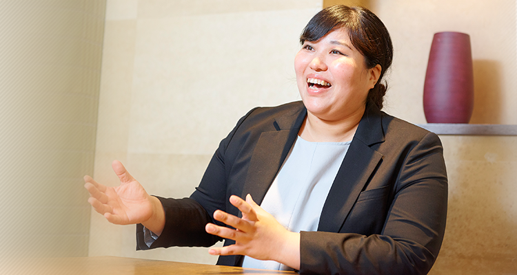 会社のブランド力アップが目標。そのための人財を育てます!